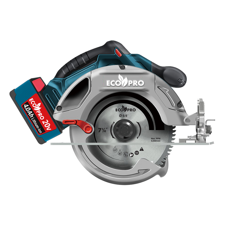 20V Brushless Circular Saw  7-1/4”